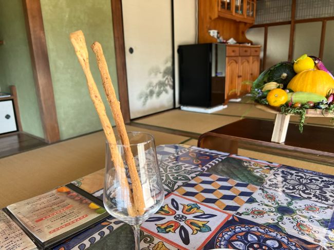 イタリアの固焼きパン