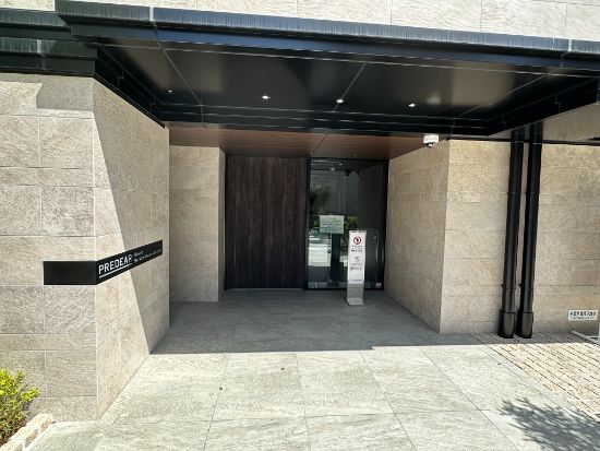 プレディア六甲篠原中町のエントランス